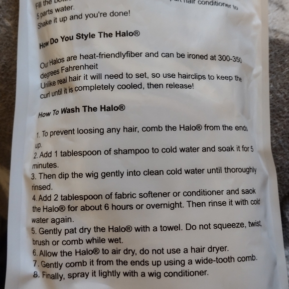 💛 Hiara Extensions Invisible Seamless Blend Halo Wavy Blonde Highlights Wig - Picture 10 of 10